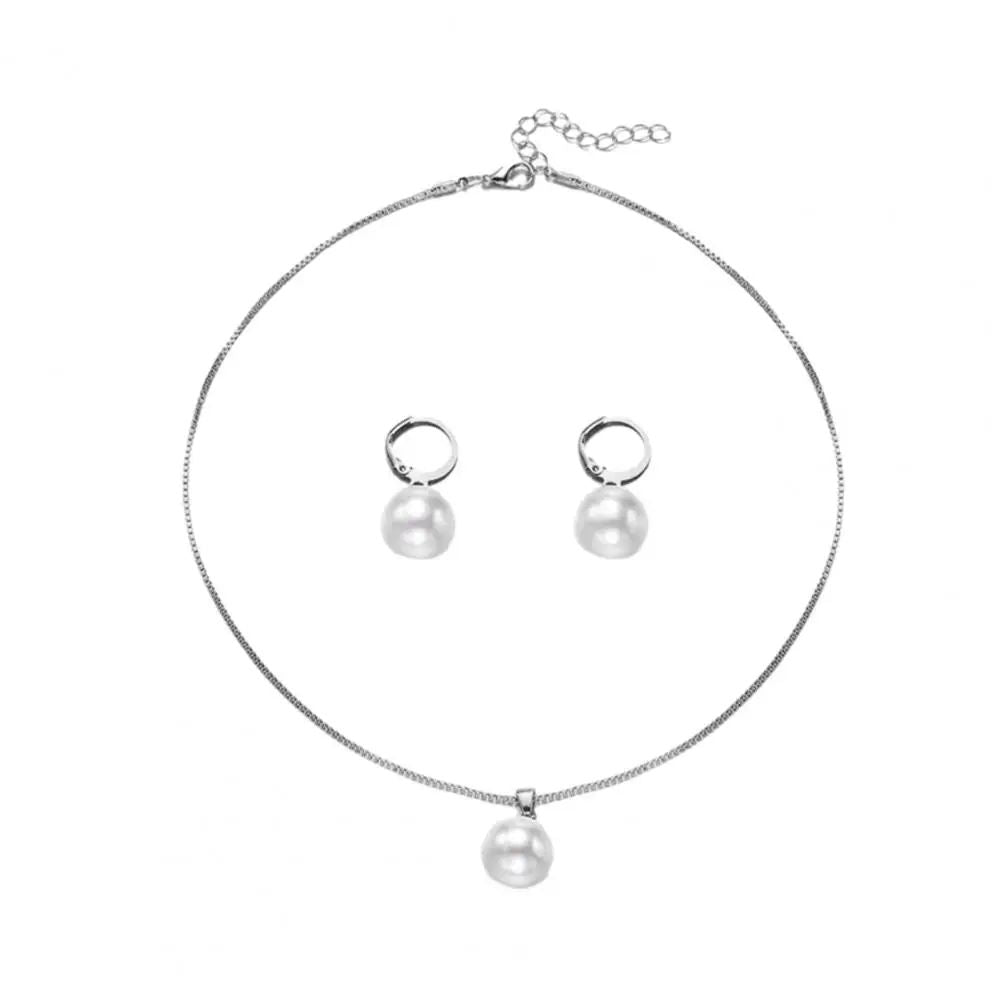 Classic Faux Pearl Jewelry Set for Women β Elegant Jewelry Gift for Special Occasions