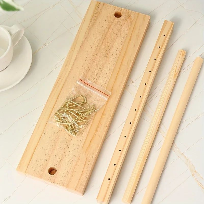 ✨ Wooden Jewelry Display Rack – Elegant Countertop Organizer for Necklaces & Accessories 💍