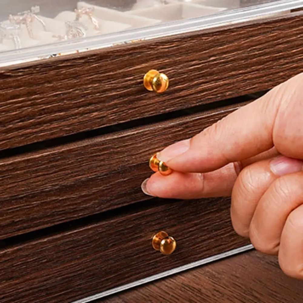 ✨ Multi-Layer Wooden Jewelry Organizer – Stylish Storage with Clear View 💍